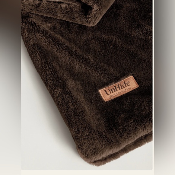 NWT / Unhide / Lil’ Marsh Blanket / Chocolate Hare ❤️ / Small - Picture 1 of 7